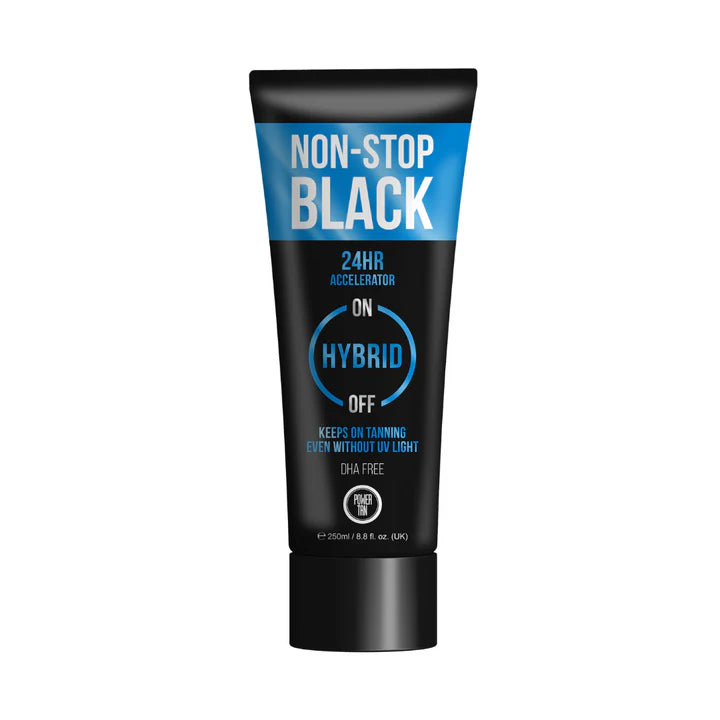 Power Tan Non Stop Black 24 hour accelerator