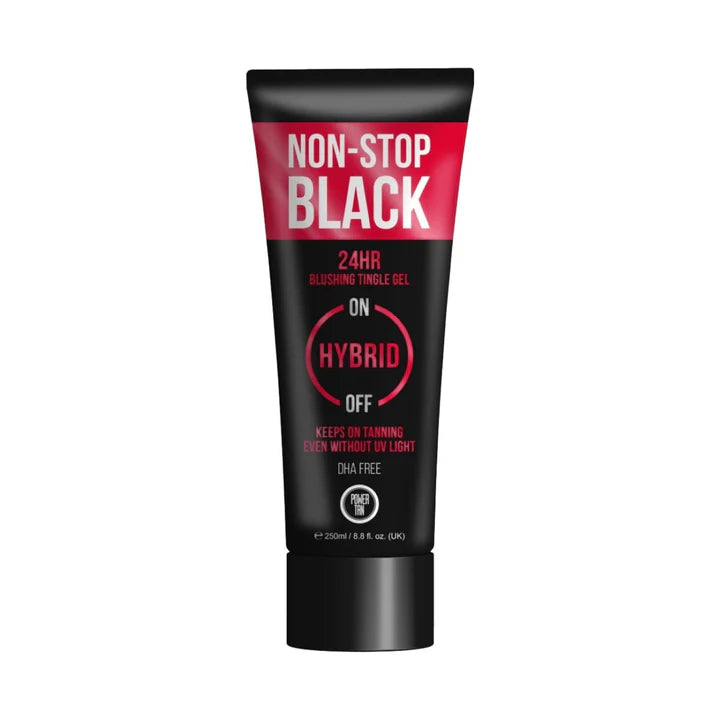 Power Tan Non Stop Black Hybrid Tingle Gelee