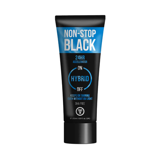 Power Tan Non Stop Black 24 hour accelerator