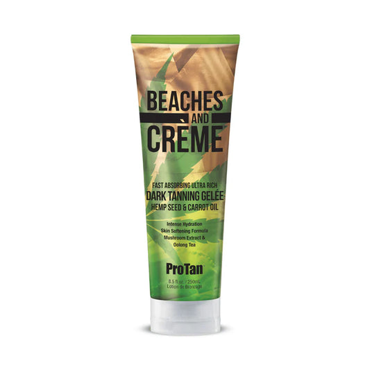 Beaches and Créme Hemp Dark Tanning Gelée - Accelerator